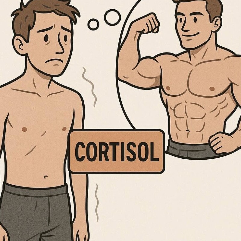Cortisol blocking muscle growth